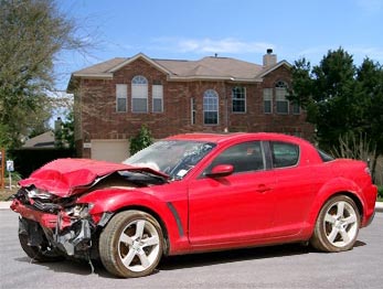 Mazda RX8 Before Repair Mazda RX8 Before Repair